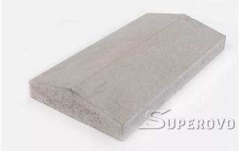 Крышка двухскатная серая 30х49 вибропрессованная купить в Барановичах недорого, возможна доставка Крышка двухскатная серая 30х49 вибропрессованная купить в Барановичах недорого, возможна доставка